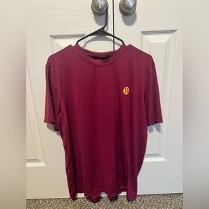 lululemon athletica Red Short Sleeve Tee